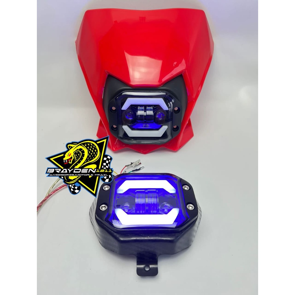 LAMPU LED KLX/HEADLAMP KLX 150/LAMPU DEPAN LED KLX/LAMPU DEPAN KLX 150/LAMPU LED DAYMAKER KLX