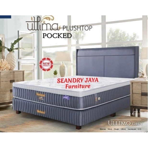 SPRING BED ULTIMA /POCKETED PLUS TOP/ UNILAND FULL SET/PROMO MURAH/FURNITURE DEPOK/CIBINONG,CISALAK