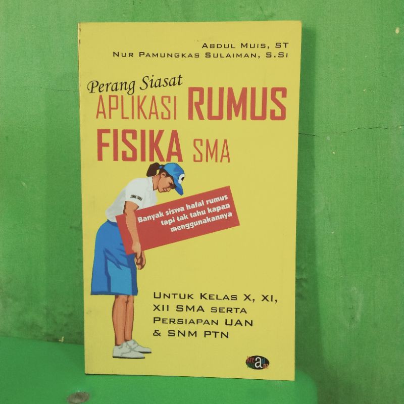 

Buku ORI Perang Siasat Aplikasi Rumus Fisika SMA - A