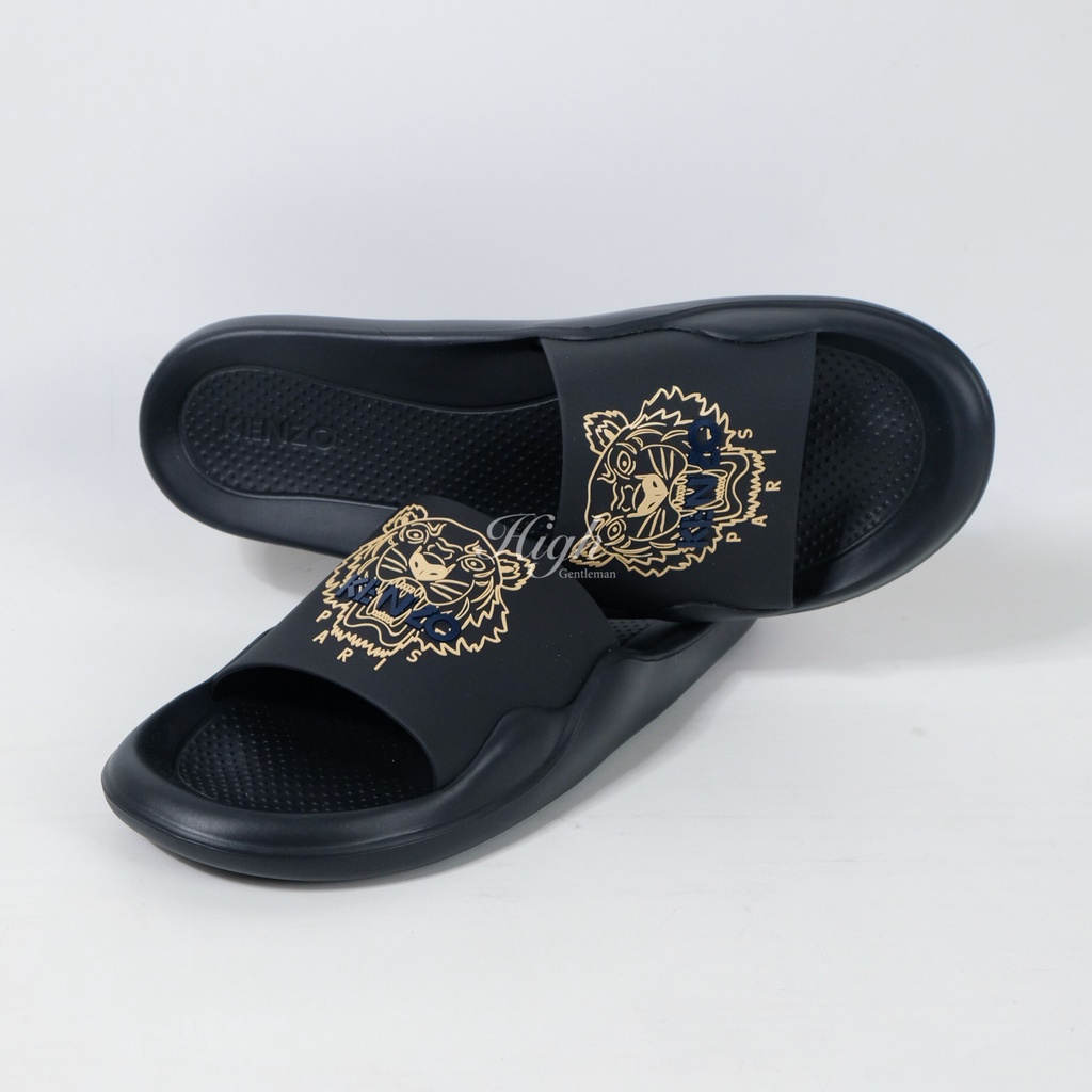 Knzo FW22 Tiger Slides Black 100% Original