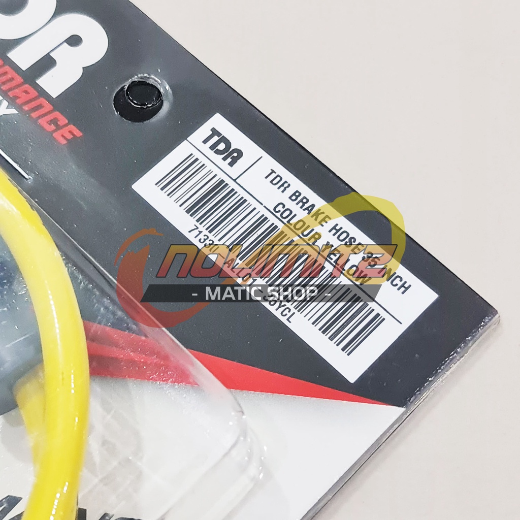 Selang Rem TDR Kuning 90 cm Universal Vario Mio Beat Scoopy