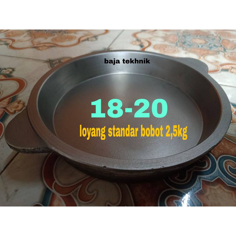Loyang martabak manis umum standar 18-20