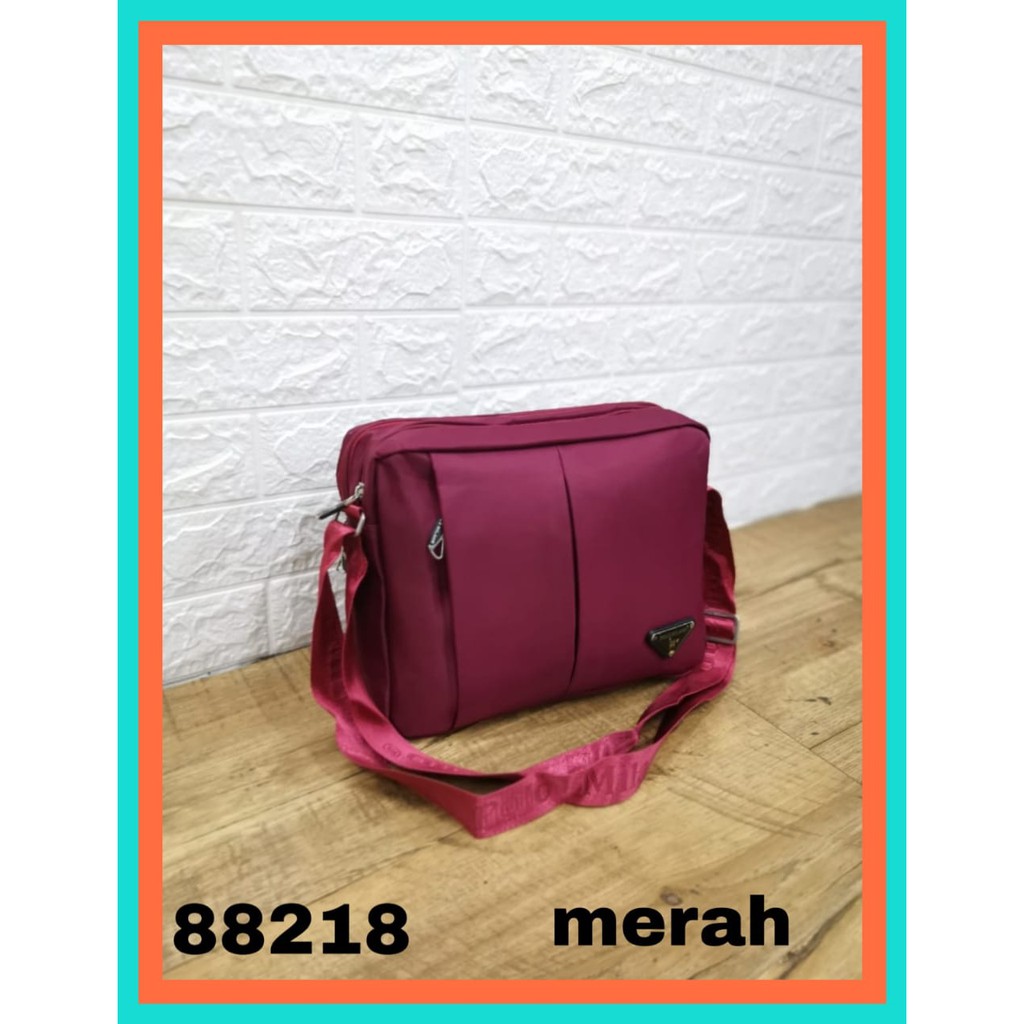 Tas Pria SLINGBAG POLO MILANO 88218 - TAS SELEMPANG ANTI AIR KEKINIAN TERMURAH Tas Import PROMO