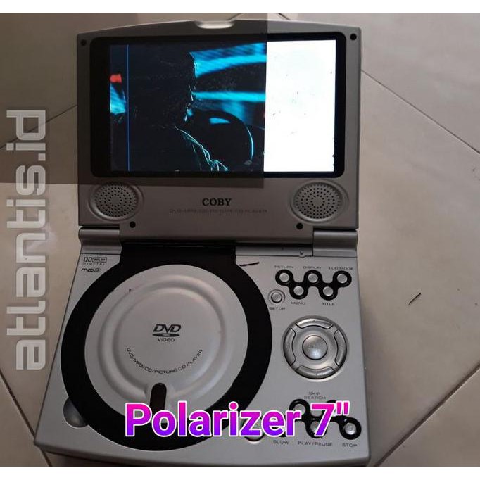 Produk Unggulan] Polarizer Lcd Dvd Portable 7 Inch Polarize Polaris