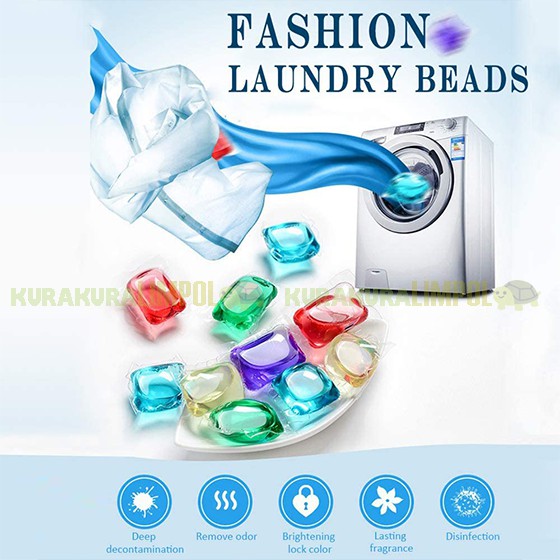 Detergen Laundry Gel Beads Ball Deterjen Sabun Cair Cuci Baju Deterjen