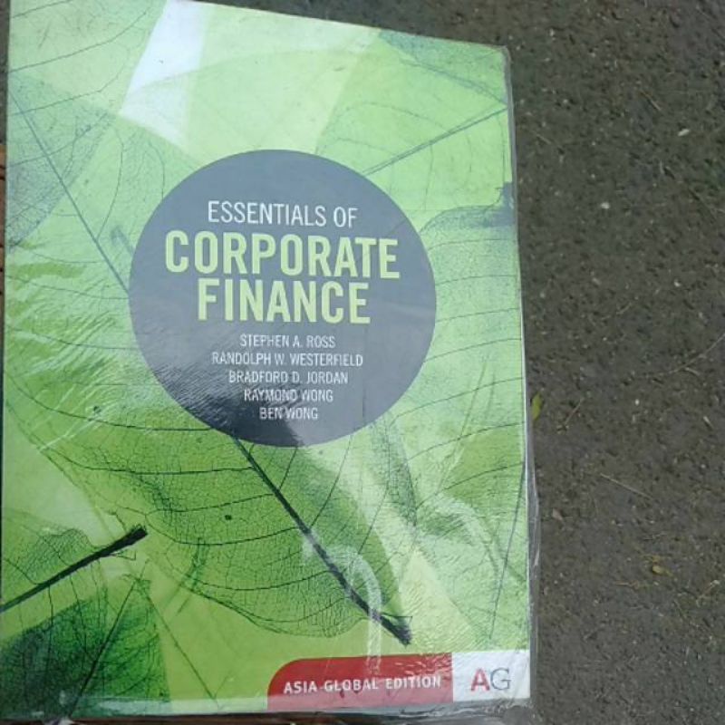 

essentials of corporate finance asia global edition stephen a ross