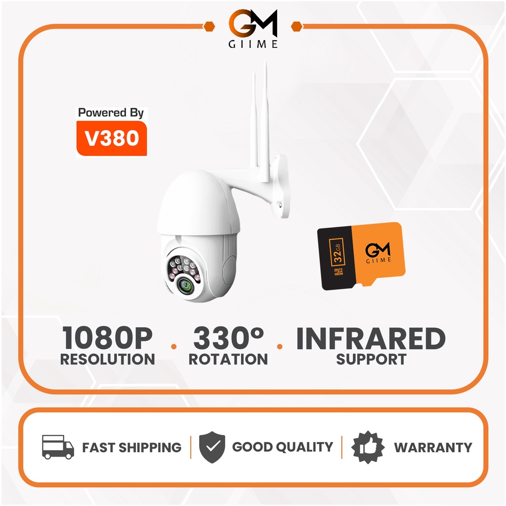 Giime.Id - Astro Cctv Camera Outdoor Waterproof Camera 3Mp Infrared Onvif Connect Nvr Dvr-CCTV+32GB