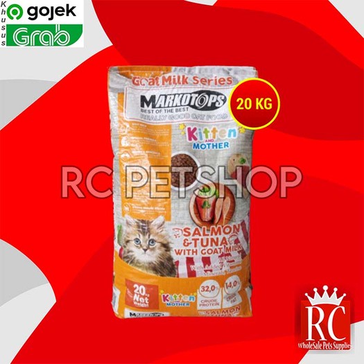 [GOSEND] Makanan Kucing Cat Food MARKOTOP 20 KG Murah