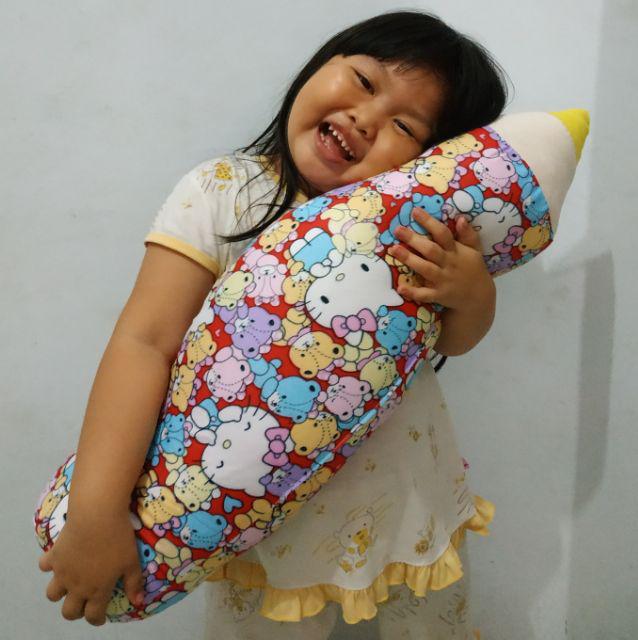 Guling Pensil Silikon Buatan Brendis