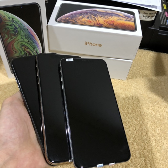 iPhone XS MAX 64GB/256GB/512GB BEKAS ORIGINAL 100% | MULUS NORMAL FULLSET