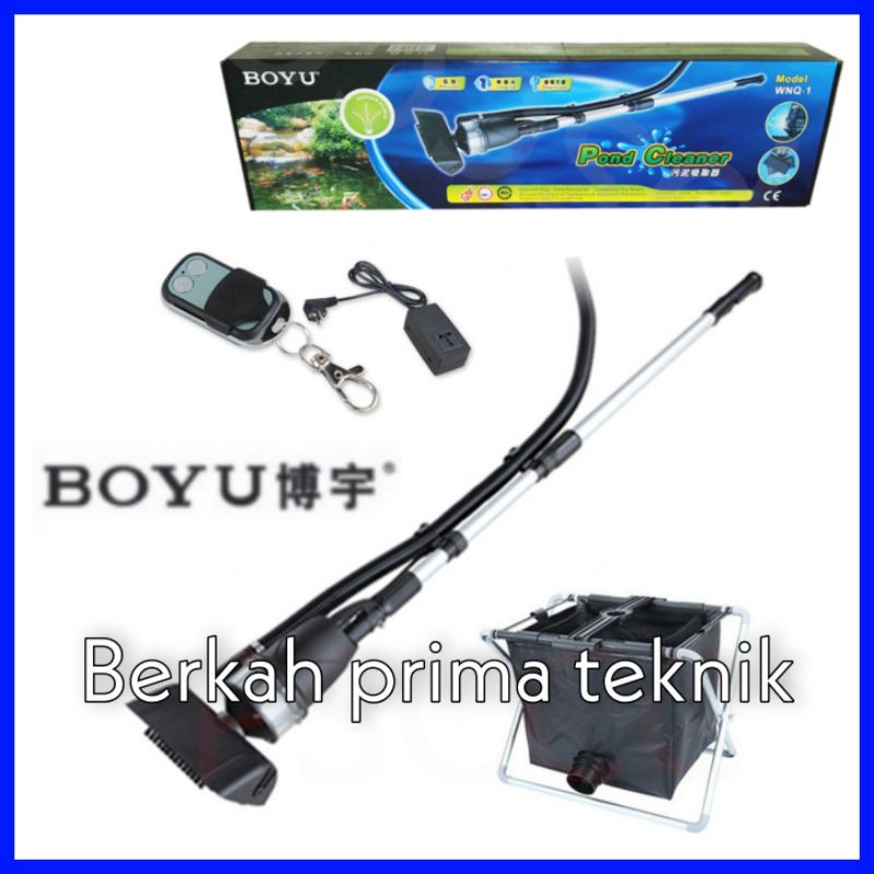 Vacuum Pembersih Kolam Renang & Kolam Ikan BOYU Efektif Hisap Kotoran