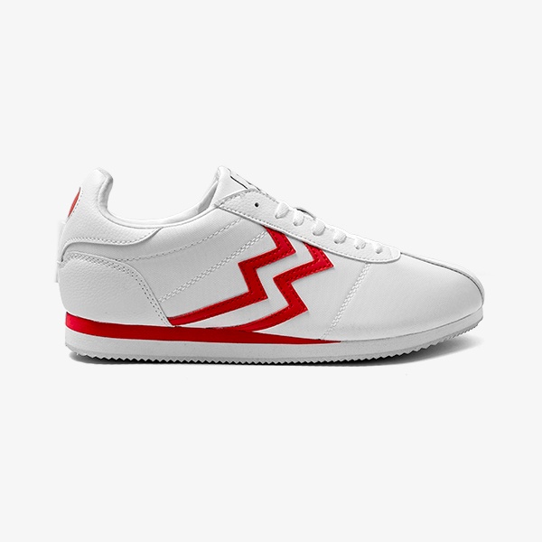 Athletica Factory  - AT 231 White Red (Clearance Sale) | Sepatu Running | Sepatu Pria |  Grade A