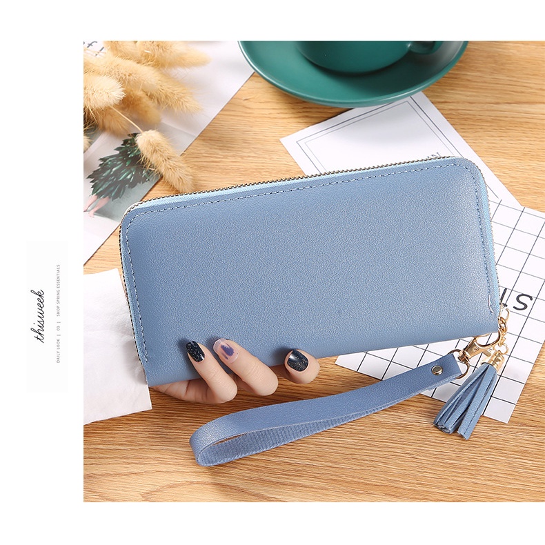 #LC-Wallet WD1008 Dompet Panjang Wanita Dompet Korea Style