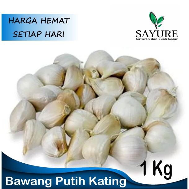 

BAWANG PUTIH KATING 1 KG