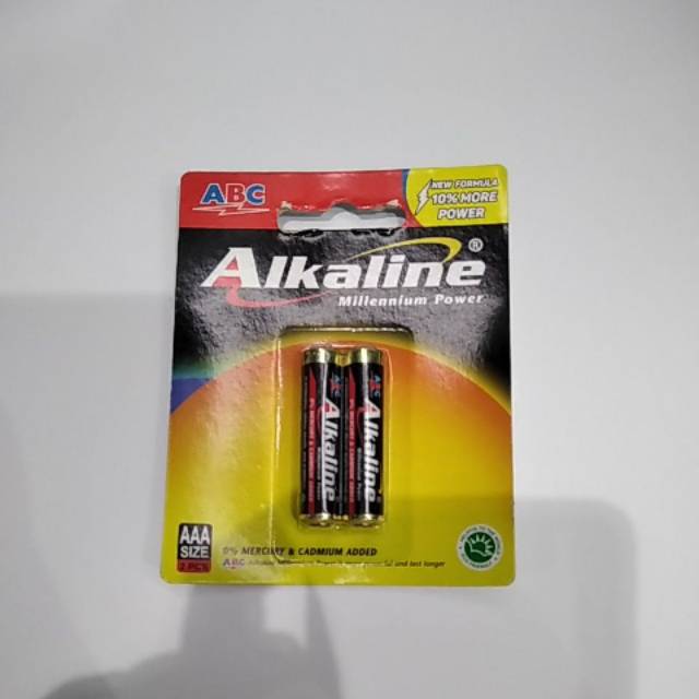 ALKALINE BATU BATERAI AAA ISI 2