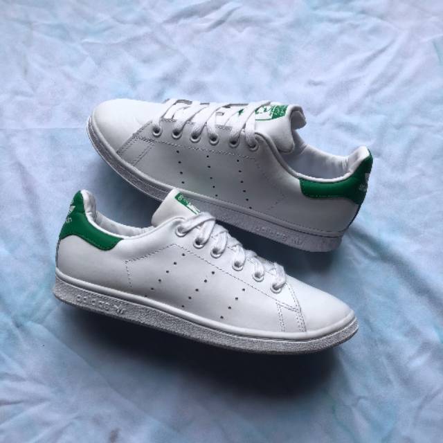 Adidas Stan Smith Leather White Green