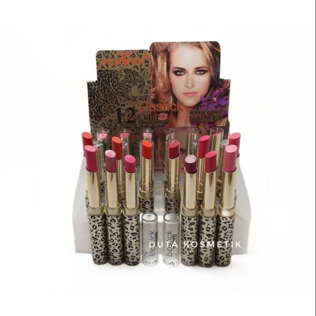 [isi 12pcs] LIPSTICK PEINFEN BOK MACAN LUSINAN