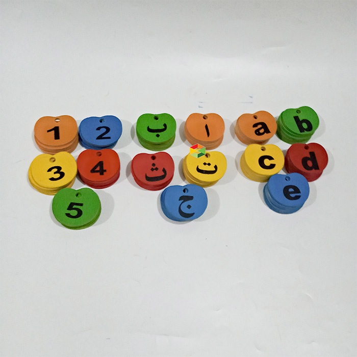 Isi Buah Pohon Angka Abjad Huruf Hijaiyah Warna