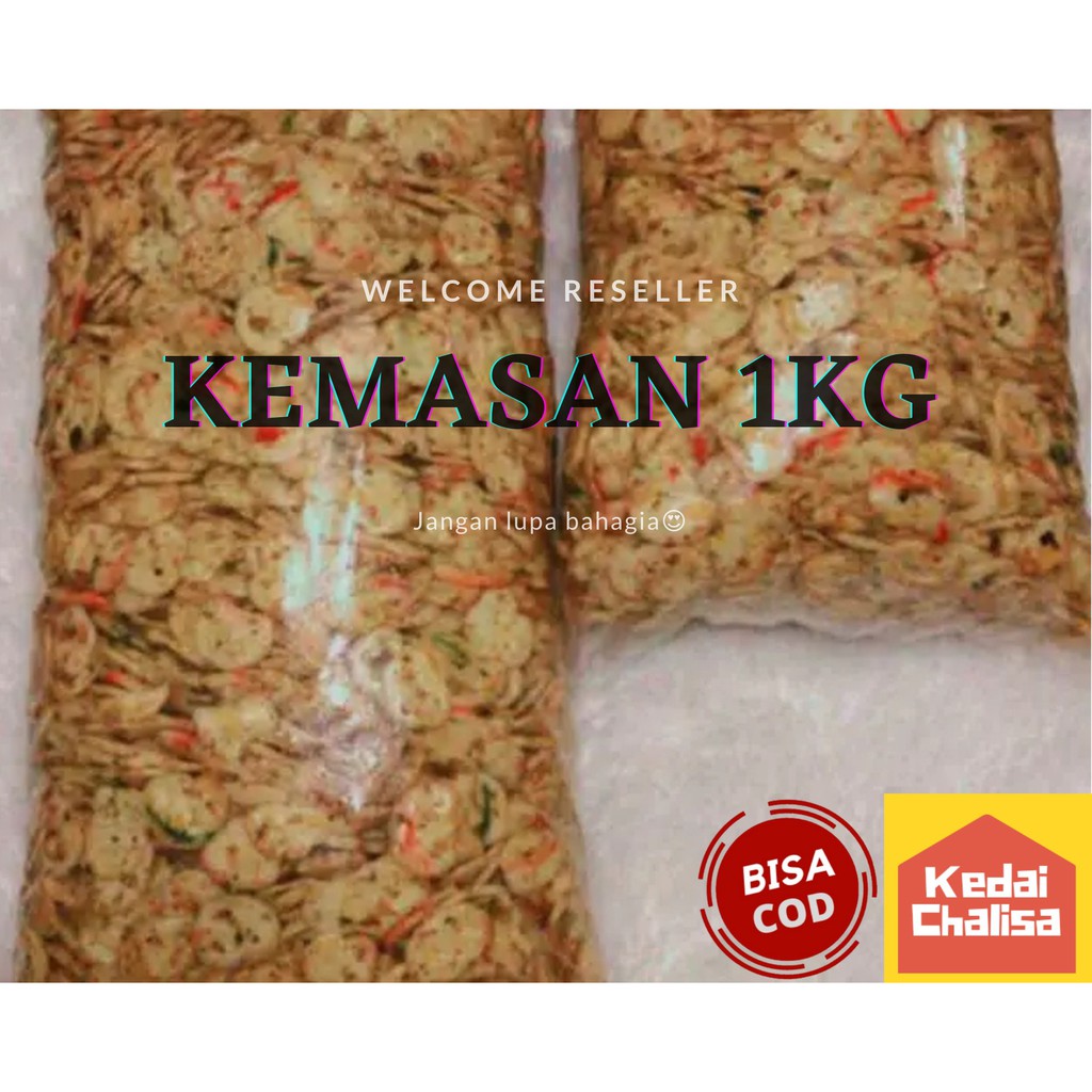 

Termurah!! Kerupuk Bantet Seblak Paket 1kg