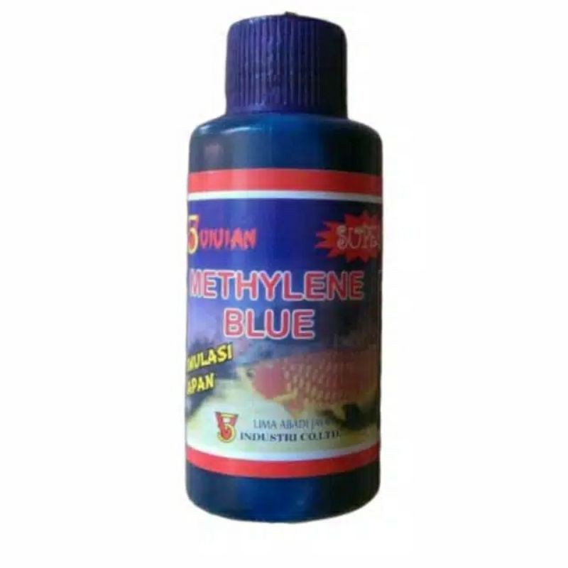 

METHYLENE METHYLINE BLUE OBAT PENYAKIT IKAN SAKIT WHITE SPOT