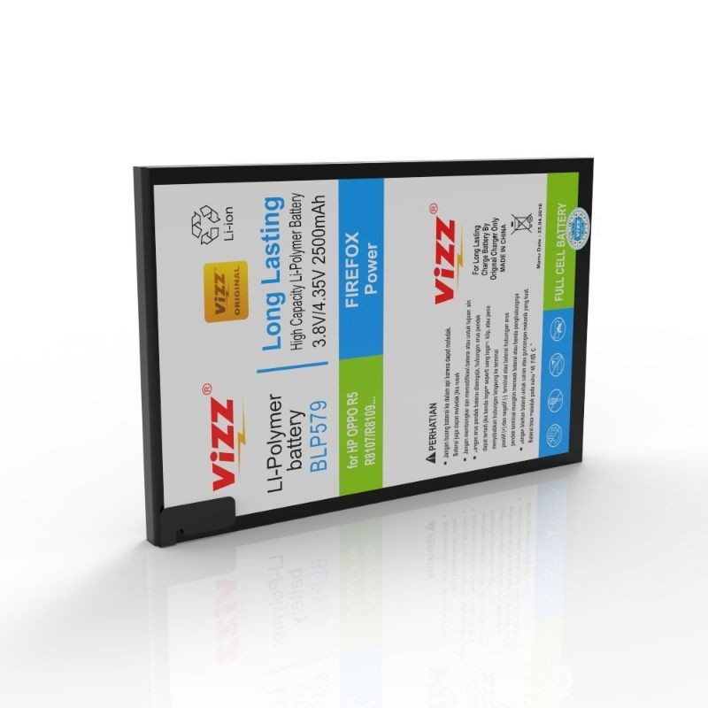 Baterai Batre Vizz R5 BLP579 Original Vizz