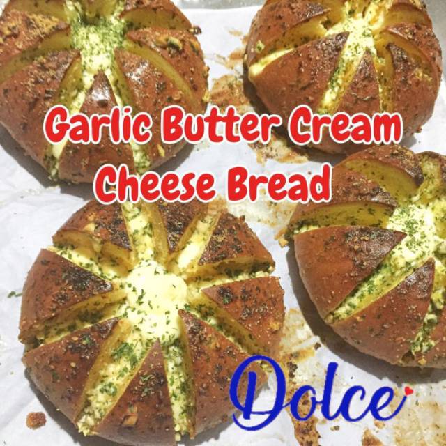 

Garlic Butter Cream Cheese Bread