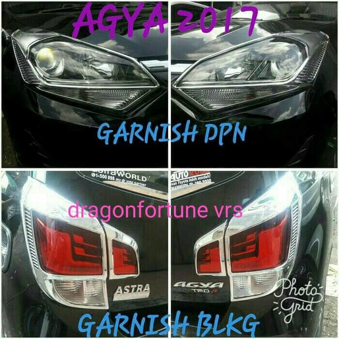 GARNISH DEPAN DAN BELAKANG AGYA 2017