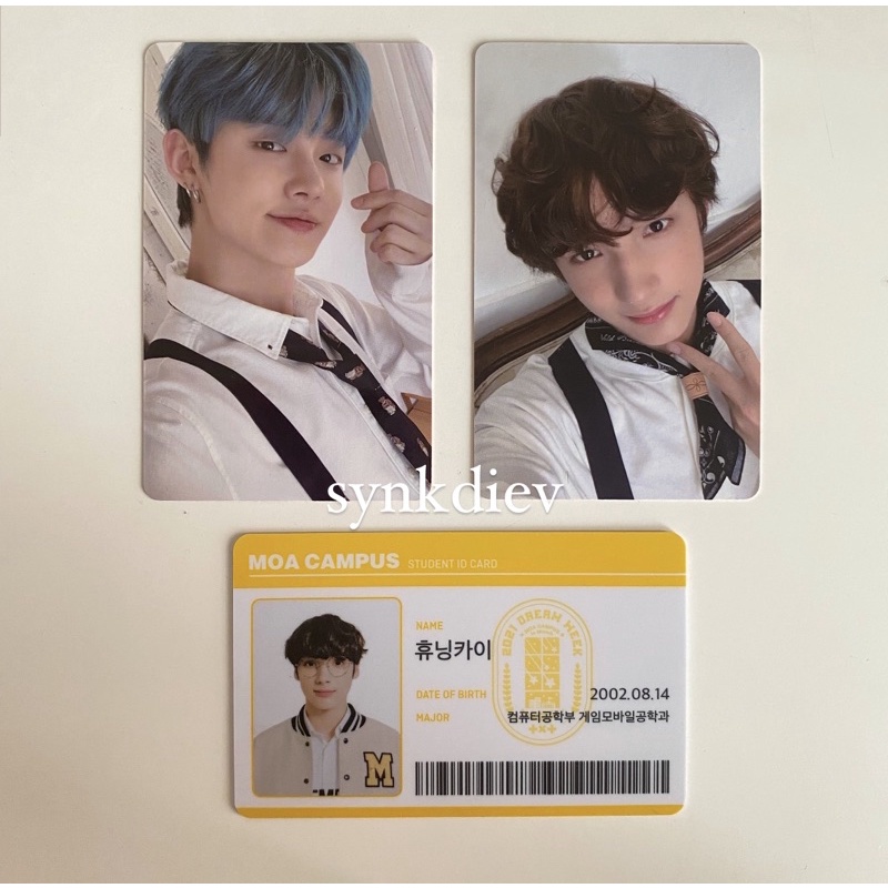 [Ready] TXT Yeonjun and Hueningkai Bundle Photocard (SG20 season greeting 2020 moa campus)