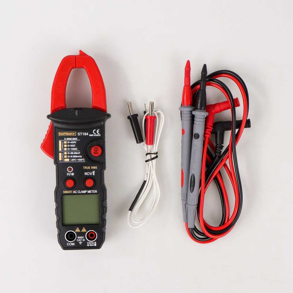 Taffware Digital Multimeter Voltage Tester Clamp - ST184