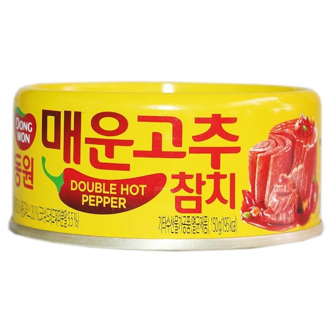 

[COD] Dongwon Light Tuna Double Hot Pepper 150g* [COD]