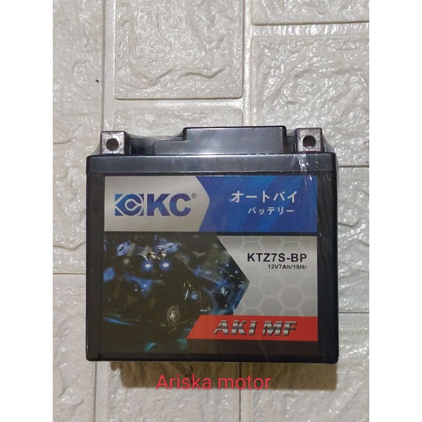 aki kering Vario125 merk KC