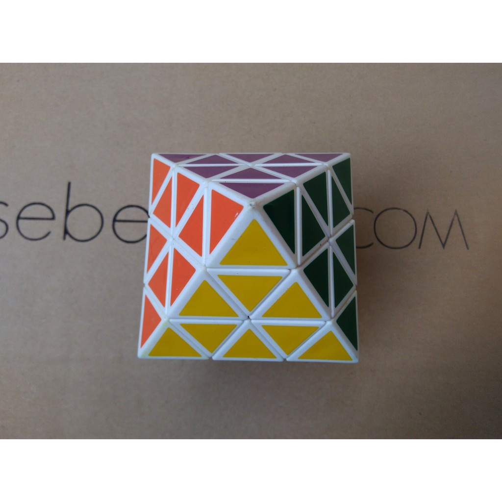Rubik Octahedron-3 Double Pyraminx Diansheng Pyramid Magic Cube