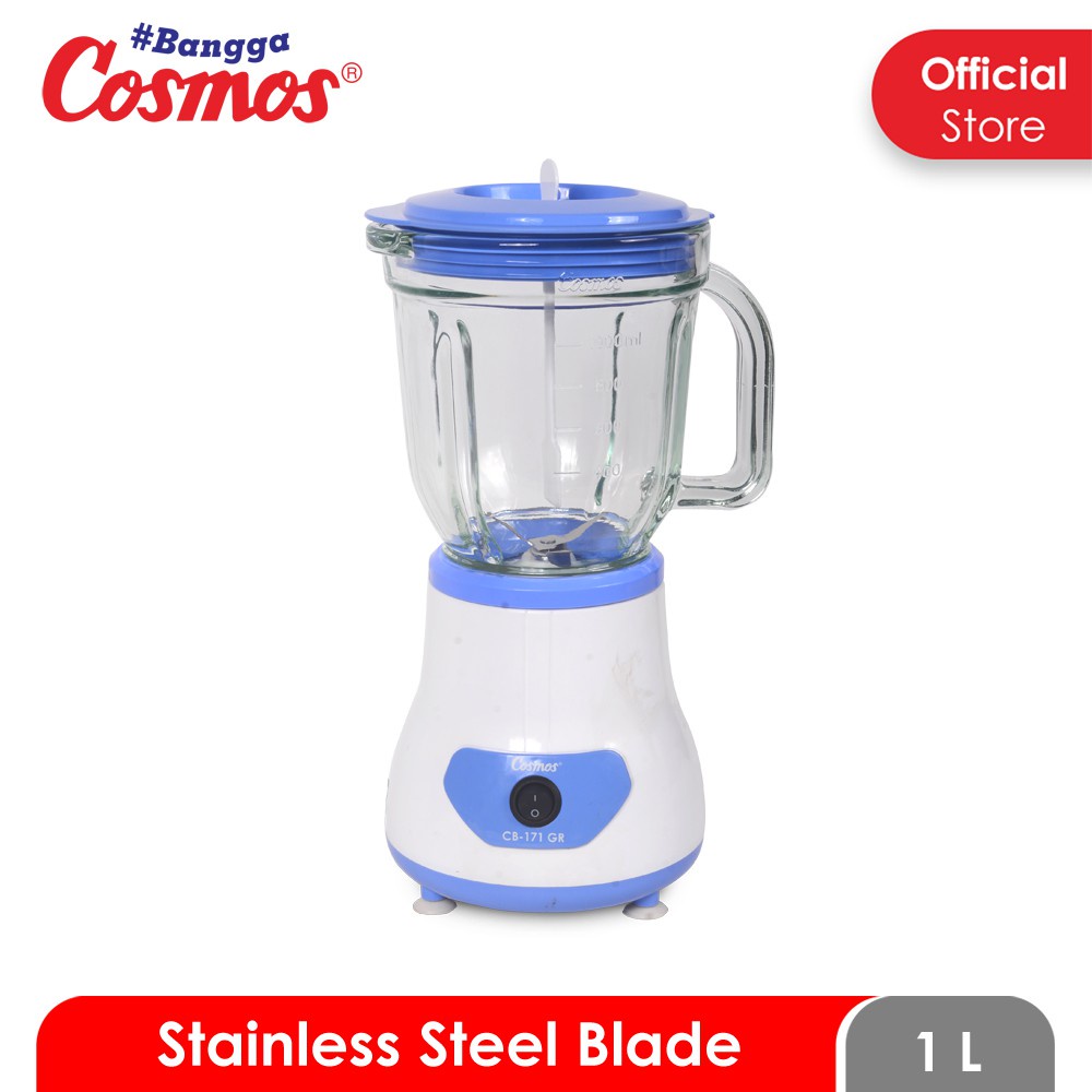 Blender COSMOS CB 171GR | CB171GR | CB 171 GR (1 Liter) Blender Goblet / Gelas Kaca