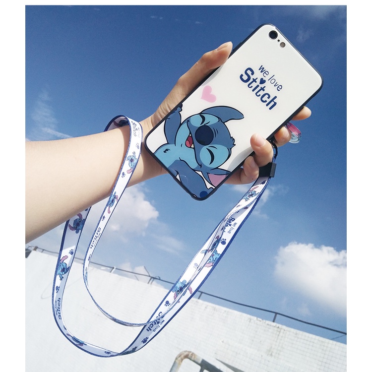 Ponsel lanyard kain lebar wanita berjaga-jaga phone case tali leher liontin rantai Kunci pendek UBS