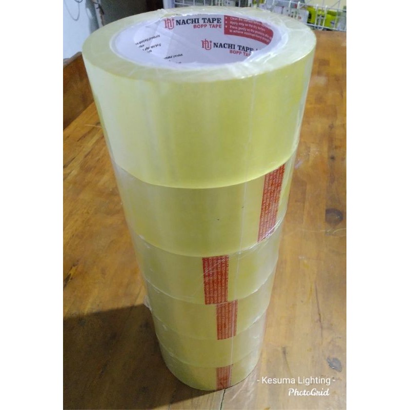 

LAKBAN SOLASI ISOLASI 100Yards NACHI TAPE BENING