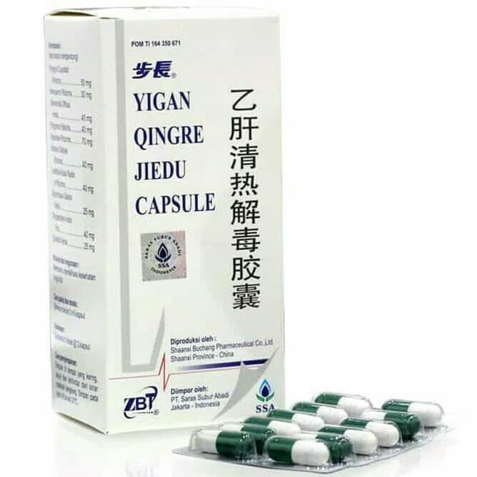 Buchang Yigan Qingre Jiedu Capsule - Hepatitis B, Sakit Kuning, Liver