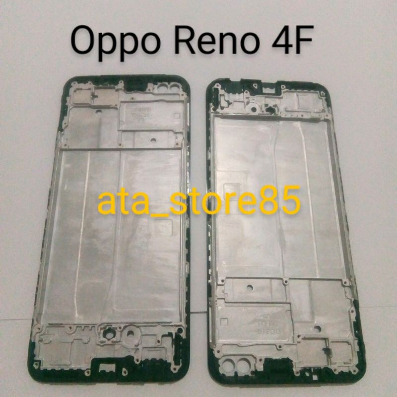 Frame LCD Oppo Reno 4F | Reno 4 F Tulang Tengah Tatakan LCD Original