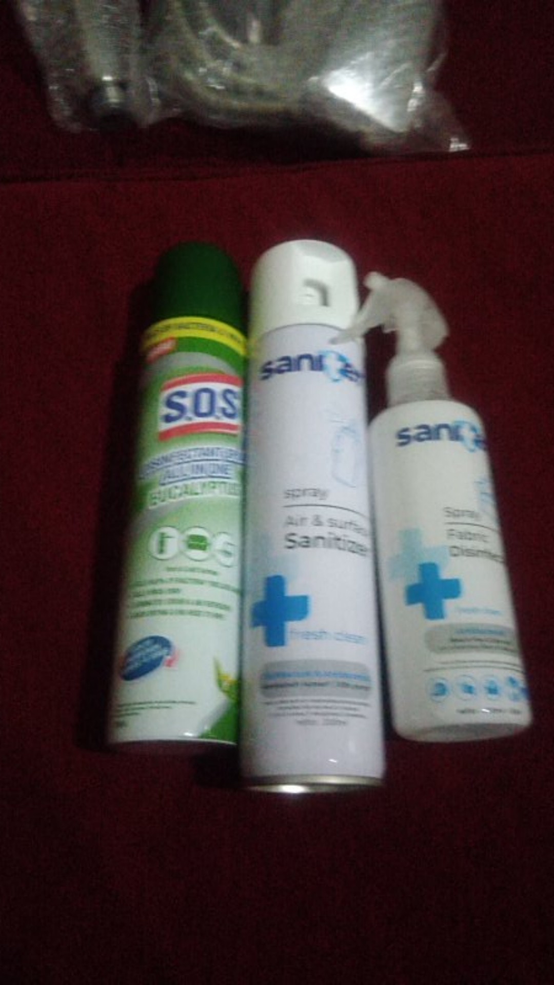 Saniter Fabric Disinfectant Disinfektan Spray 230 Ml