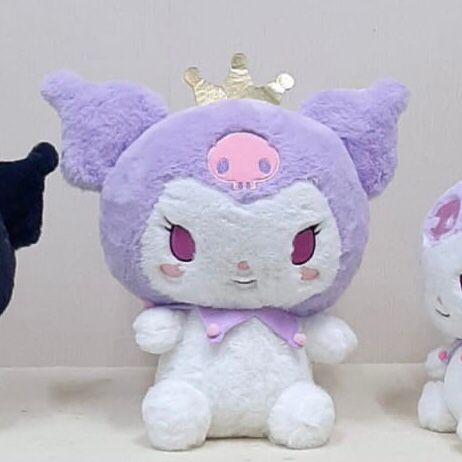 Boneka Kuromi Mahkota Kelinci Rabbit Animal Kartun My Melody Karakter