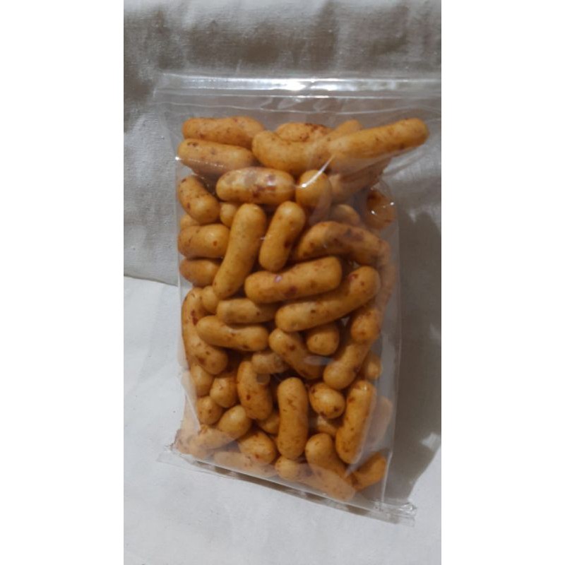 

camilan pilus kapsul super pedas enak