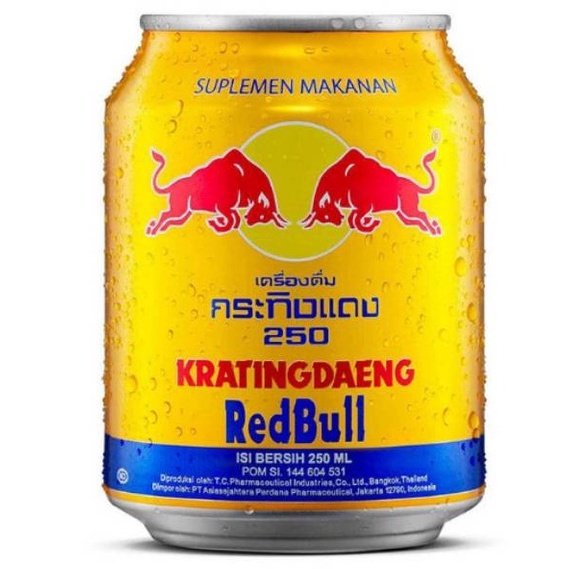 Kratingdeng Red Bull - Kaleng 250ml