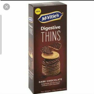 

Digestive thins dark chocolate biscuit biskuit