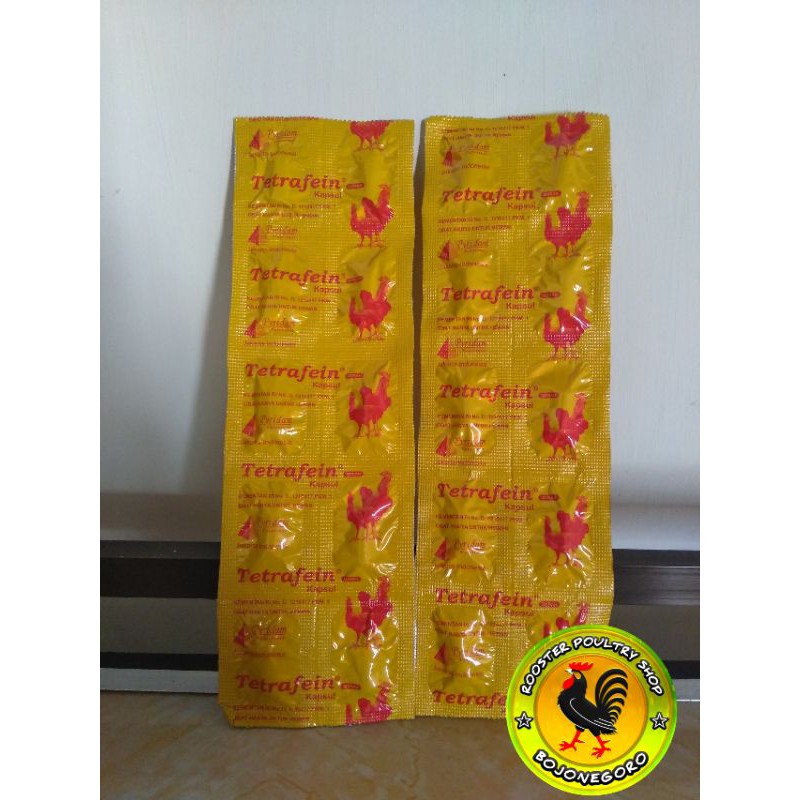 TETRAFEIN - Obat Ngorok gering Pilek Ayam