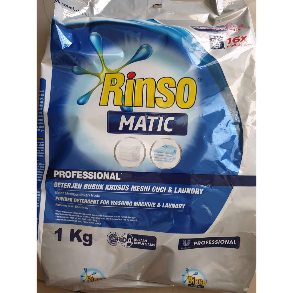 RINSO MATIC POWDER/BUBUK 1 KG
