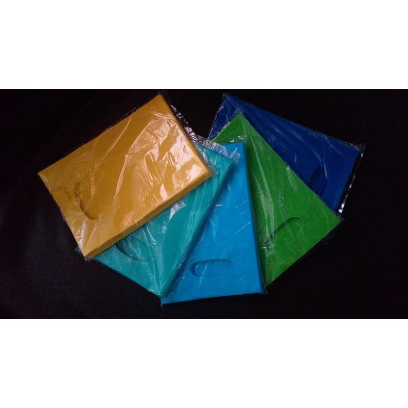 Per Pack isi 100 PLASTIK HD PLONG/ PLASTIK OLSHOP/ PLASTIK GO GREEN PARTY 15 x 22 cm