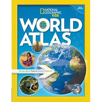 NatGeo Kids: World Atlas 5Ed By (author)  National Geographic Kids