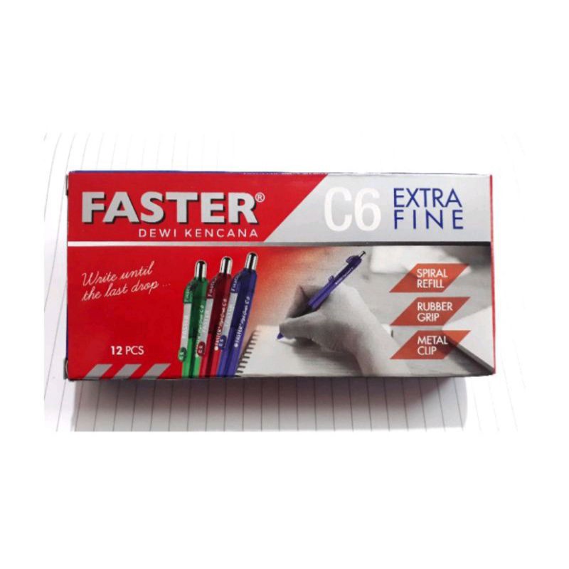 

PULPEN FASTER C6 0.7mm EXTRA FINE (CETREK)