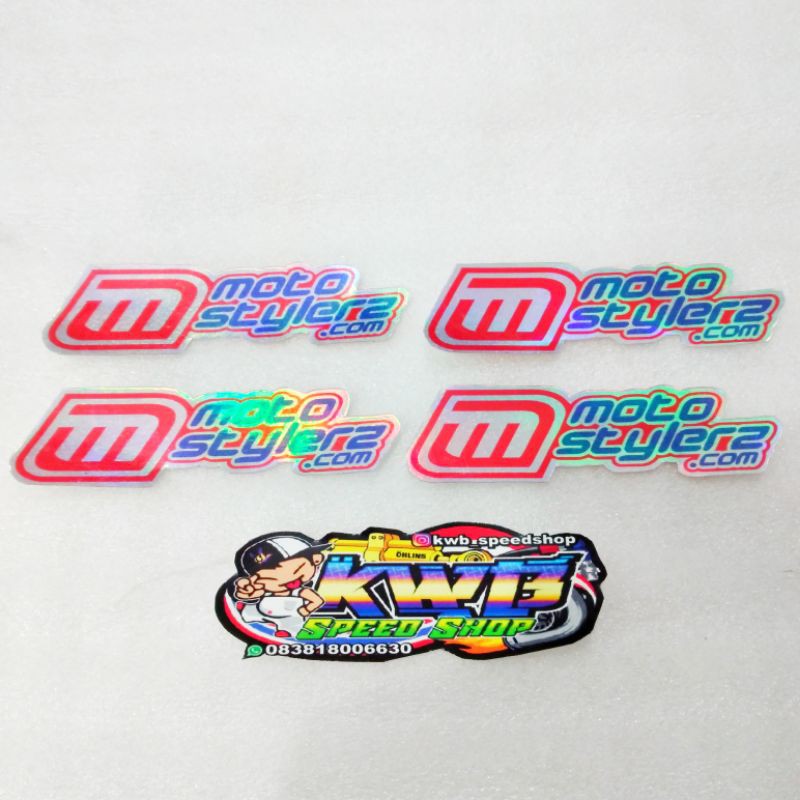 

Sticker motostylerz moto stylerz hologram