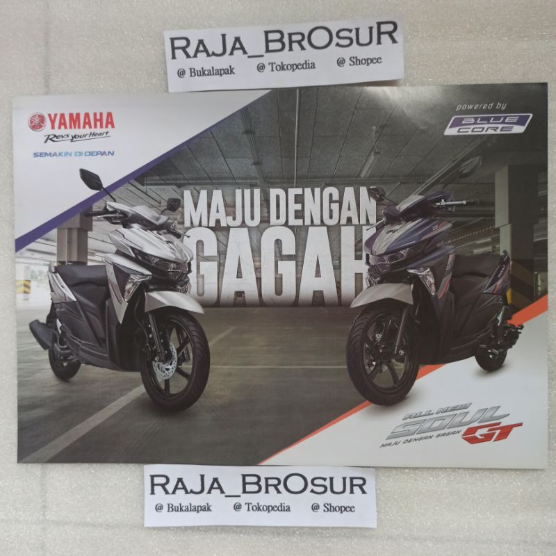 Brosur Yamaha All New Soul GT