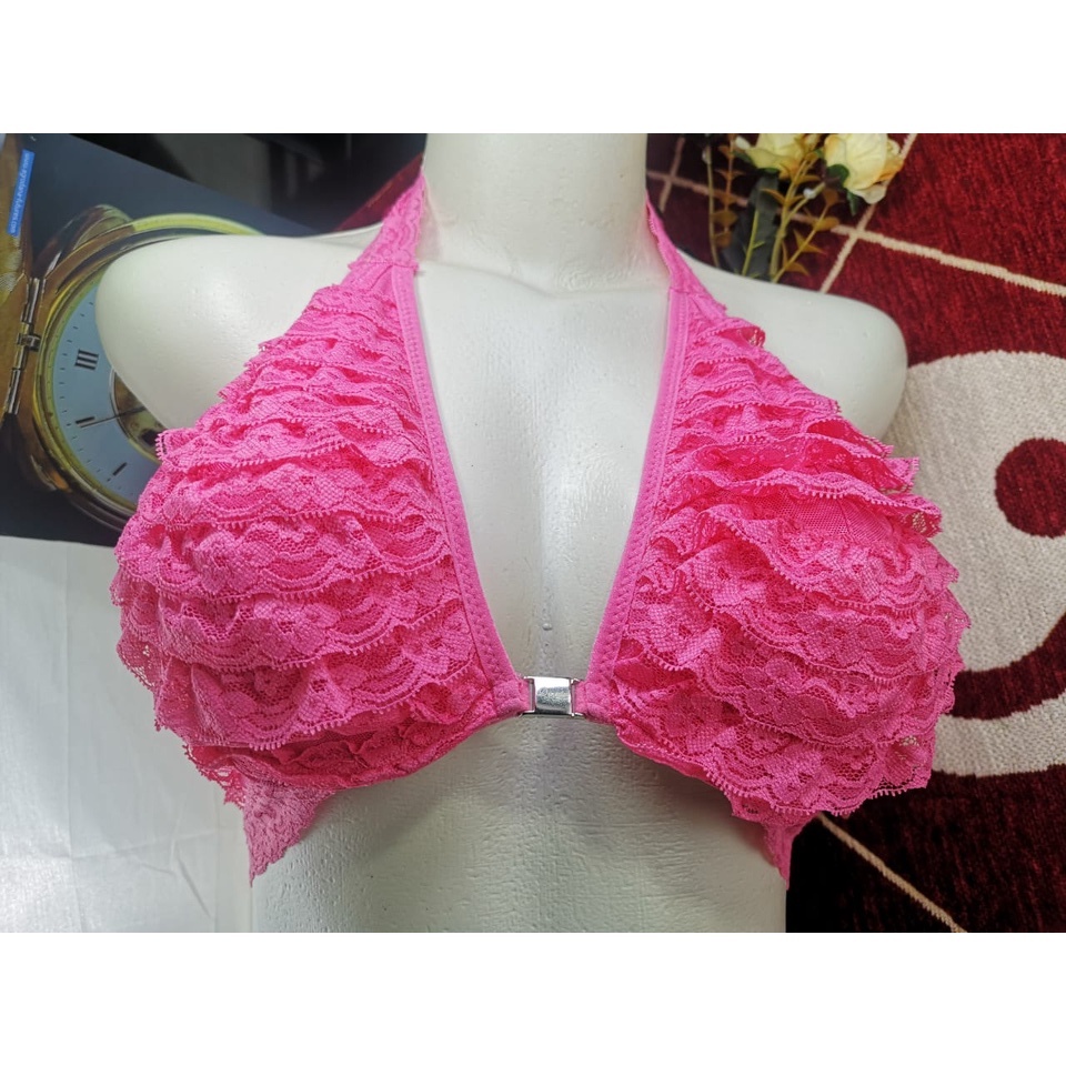 Bra / Bh  wanita 364 busa tipis ada kawat, kancing magnet kain lembut size 32-36